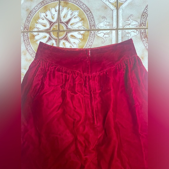 Gunne Sax Velvet Maxi Skirt - Picture 5 of 7